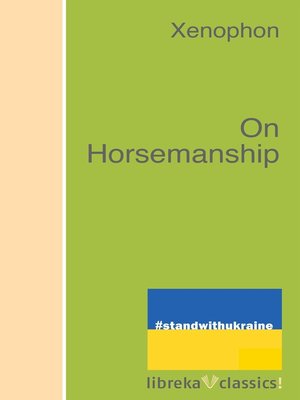 cover image of On Horsemanship